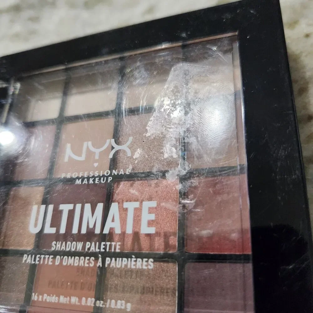 NYX Pro Makeup Ultimate WARM NEUTRALS Eye & Face Color Palette -EyeShadow